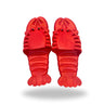 Lobster Slippers Shoes Cozy Footwear red