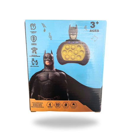 Electronic Quick Pop It Game Batman box
