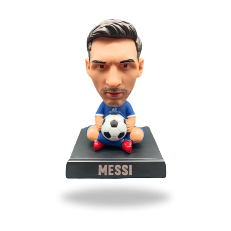 Close-up of Messi Bobblehead from Teddy & CoFunland