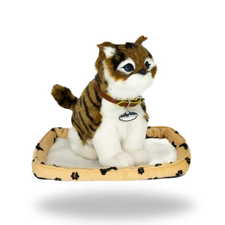 Right side of Sweet Petzzz Brown Tiger Cat toy.
