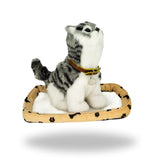 Right side of Sweet Petzzz Gray Tiger Cat toy.