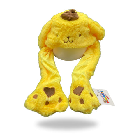 Bunny Pop Pompompurin Hat with moving ears in original packaging