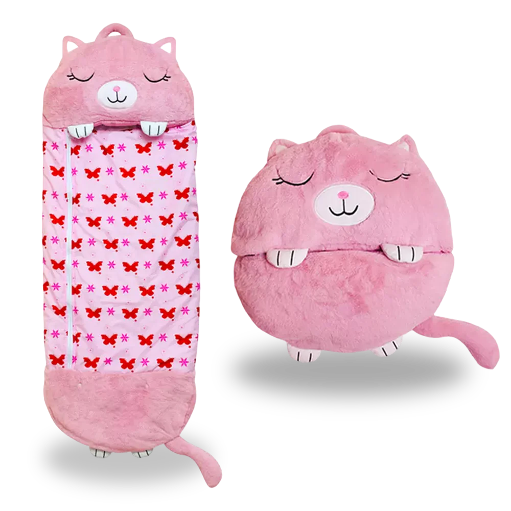 Kids pink sleeping bag best sale