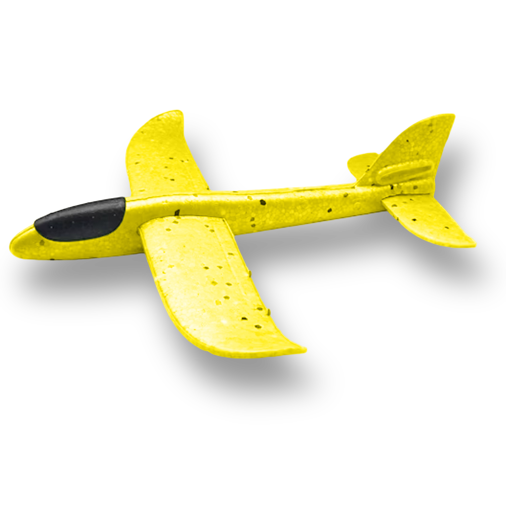 Best-selling Yellow Foam Airplane Toy at Teddy & CoFunland