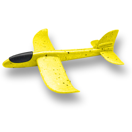 Best-selling Yellow Foam Airplane Toy at Teddy & CoFunland