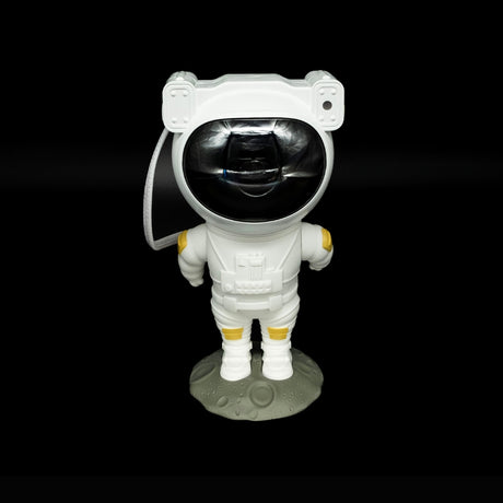 front view of astronaut galaxy projector