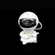 front view of astronaut galaxy projector white guitar