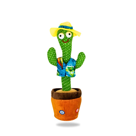 Front view of Dancing Cactus Surfer - viral TikTok toy from Teddy & CoFunland