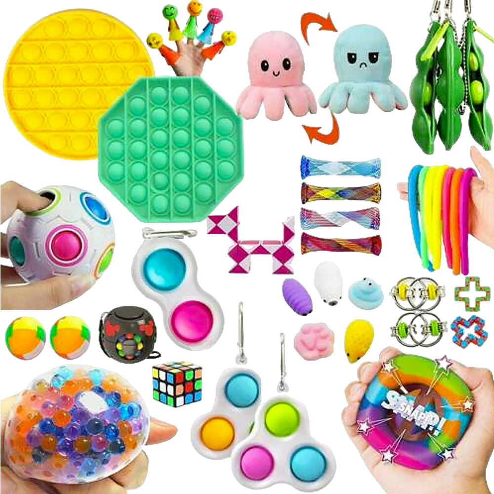 Source Squeeze Stretchy Bear Stress Relief and Sensory Toy Squishy Toys  Fidget Toys for Boys and Girls on m.