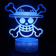 Illuminated 3D Lamp - One Piece Skull